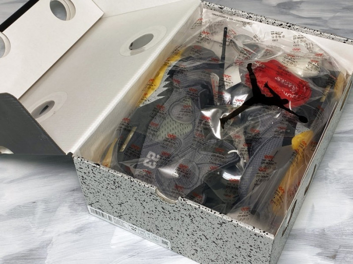 ofw air jordan 5 sp black muslin fire red - ct8480-001