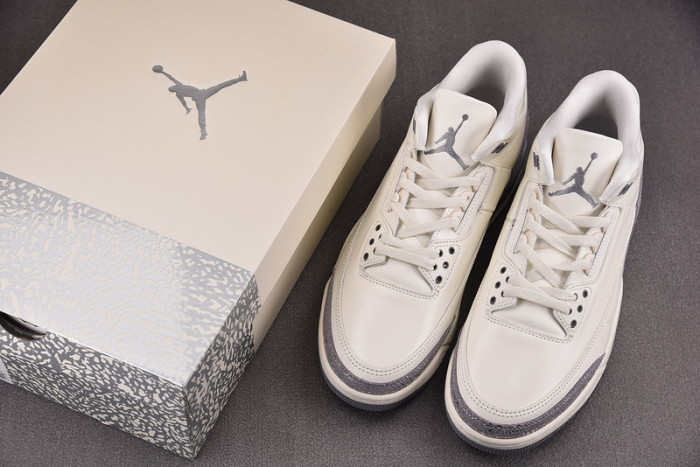 Air Jordan 3 Sail Cement Grey CK9246-100