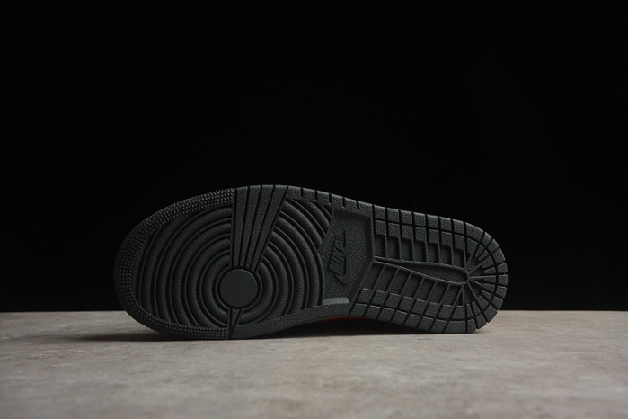 air jordan 1 mid gym red off noir bq6472-160