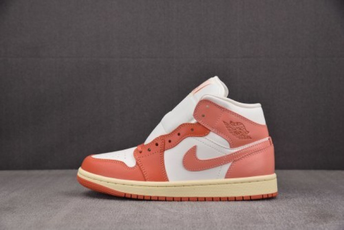 Air Jordan 1 Mid ''Light Madder Root'' BQ6472-180