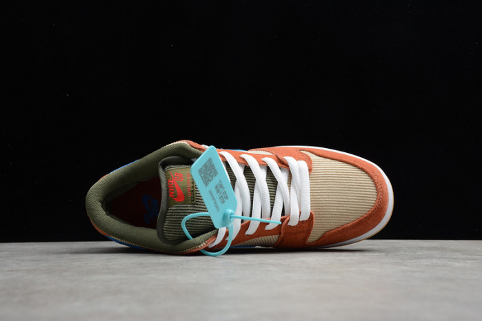 nike sb dunk low corduroy dusty peach bq6817-201