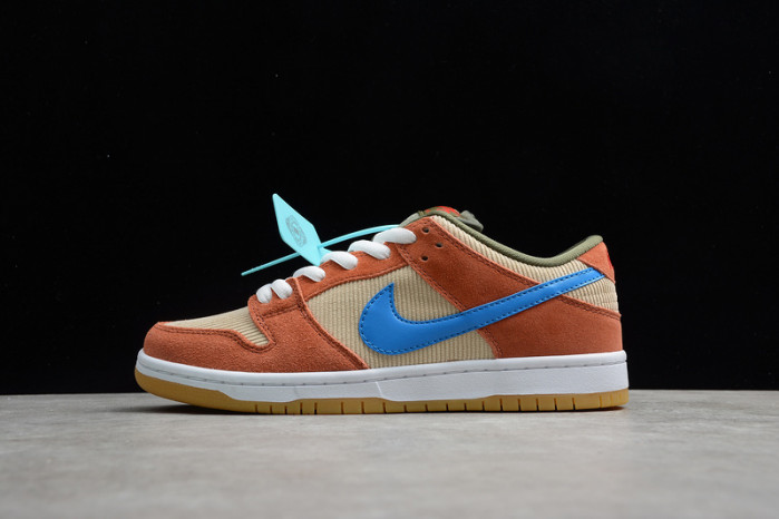 nike sb dunk low corduroy dusty peach bq6817-201