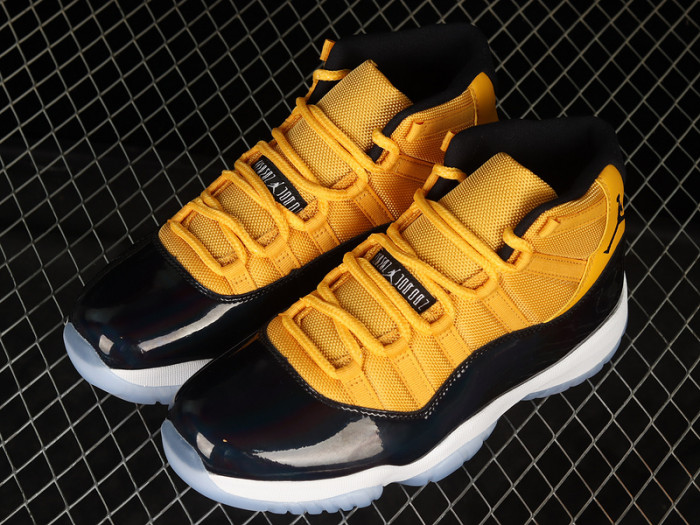 air jordan 11 retro yellow and black ct8012-118