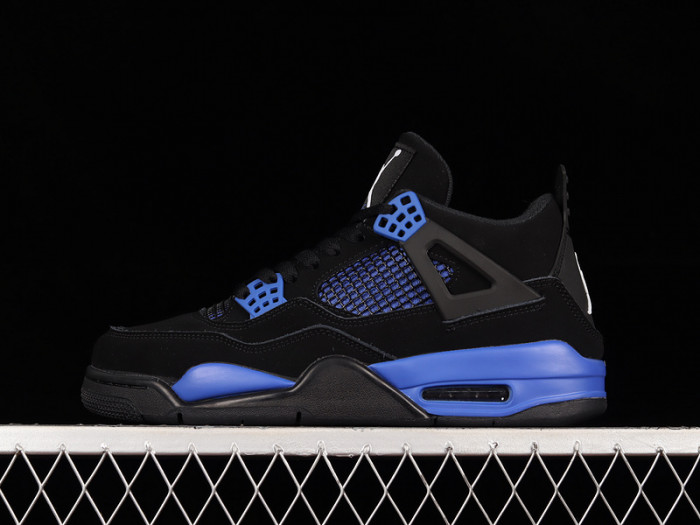 air jordan 4 black blue ct8527-018