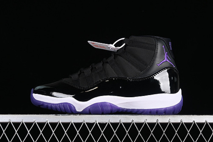 air jordan 11 retro white/black/purple ct8812-999