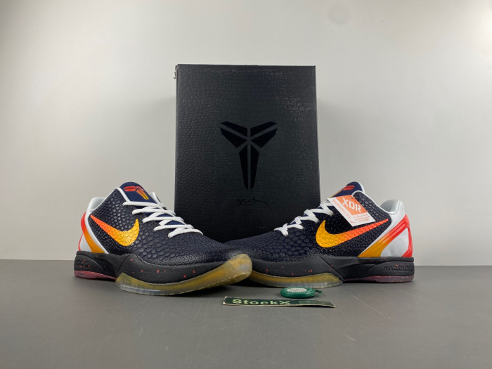 nike kobe 6 black orange cw2190-503