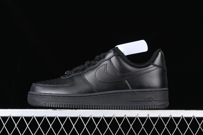 nike air force 1 low ''07 triple black cw2288-001