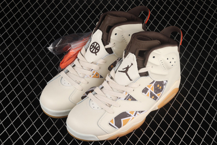 air jordan 6 retro quai54 sail brown cz4152-100