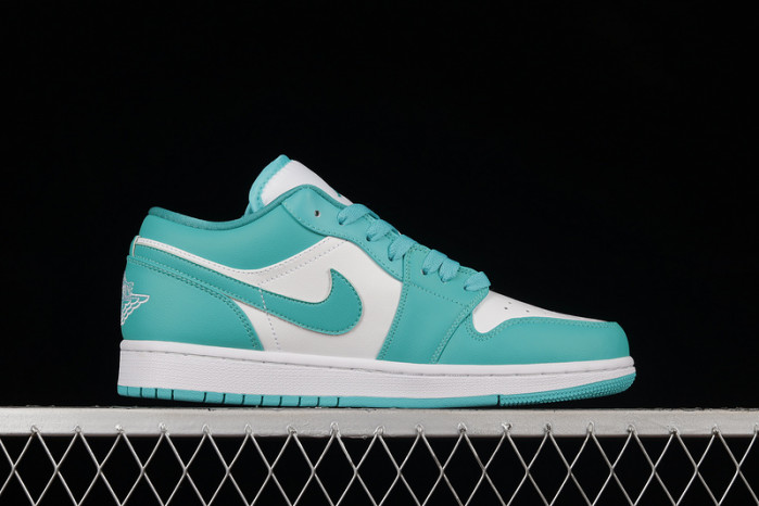 air jordan 1 low turquoise dc0774-132