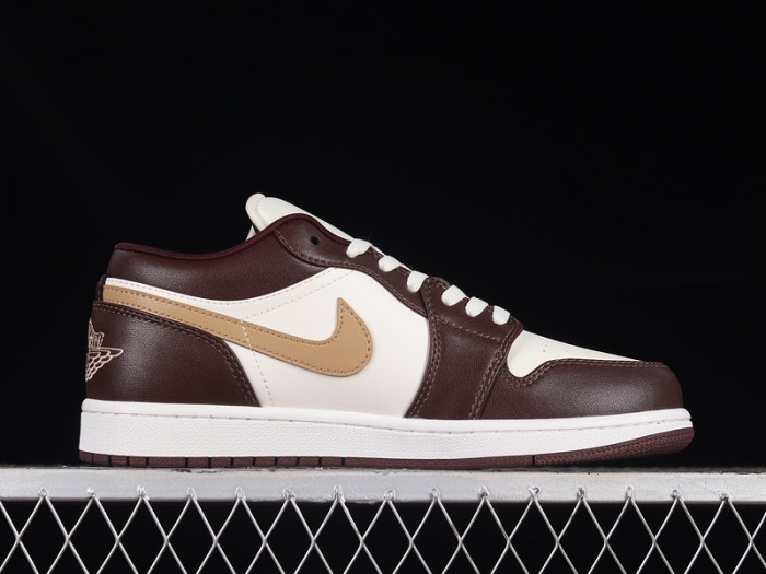 air jordan 1 low sail brown dc0774-200