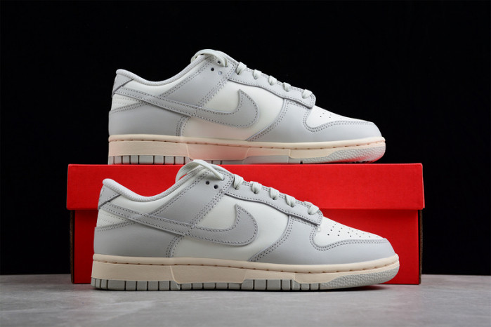 nike dunk low sail light bone (w) - dd1503-107