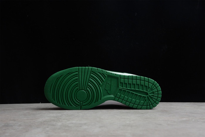 nike dunk low white green noise - dd1503-112