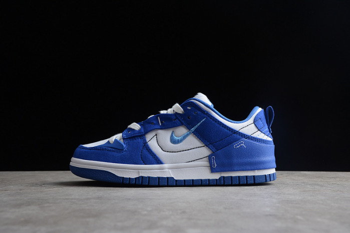 nike sb dunk low disrupt 2 white university blue dh4402-102
