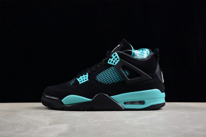 air jordan 4 retro T*f*ny & co. black green dh6927-001