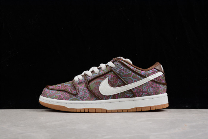 nike sb dunk low pro paisley brown dh7534-200