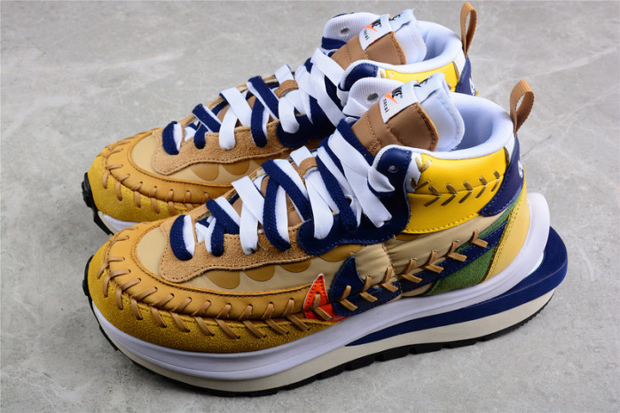 nike vaporwaffle sacai jean paul gaultier sesame blue dh9186-200