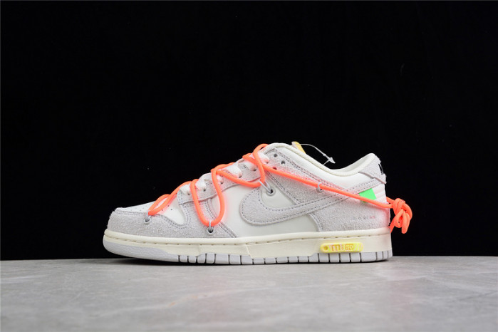nike dunk low ofw lot 11 - dj0950-108