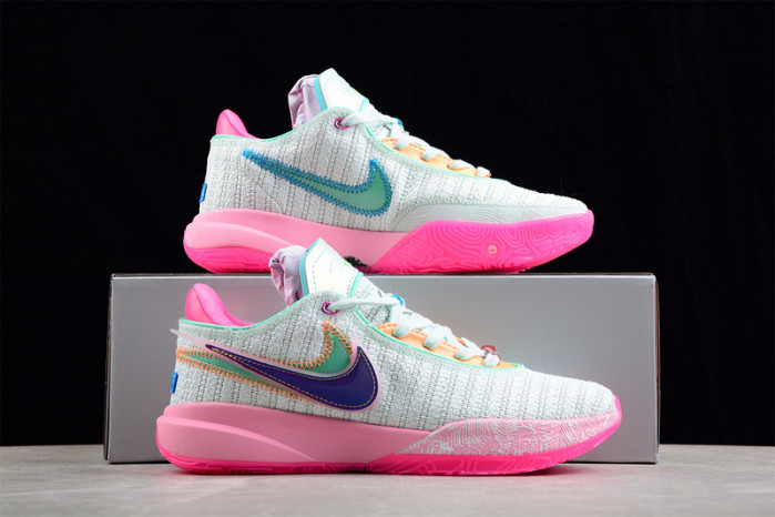 nike lebron 20 violet frost dj5422-500