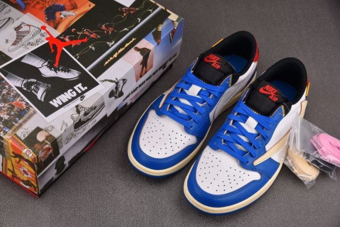 TRAVIS SCOTT X Un x Air Jordan 1 Retro Low OG UN DM7866-111
