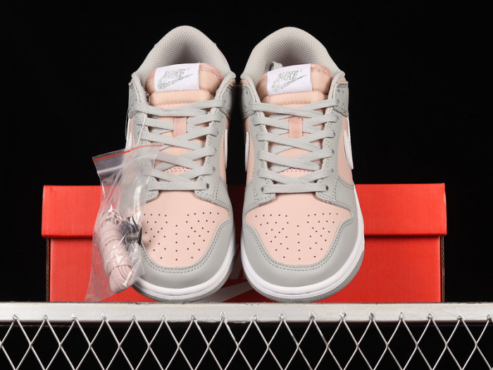 nike dunk low pink oxford dm8329-600