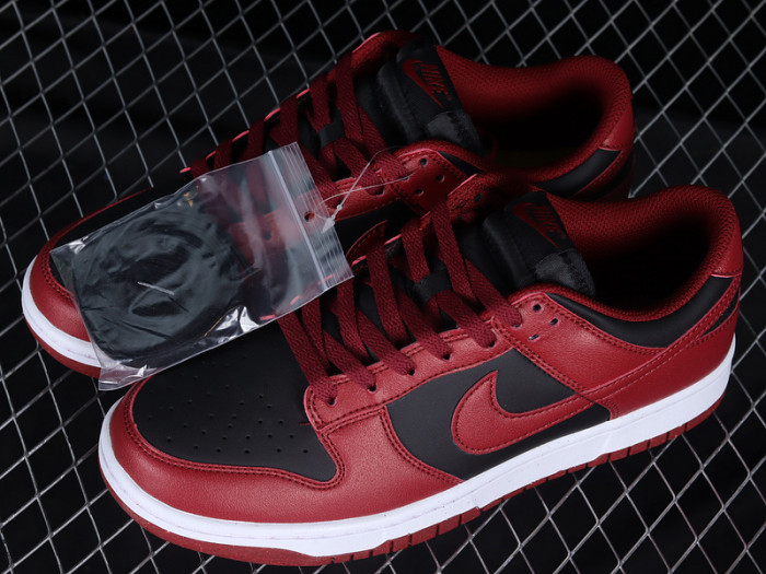 nike dunk low next nature dark red black dn1431-002