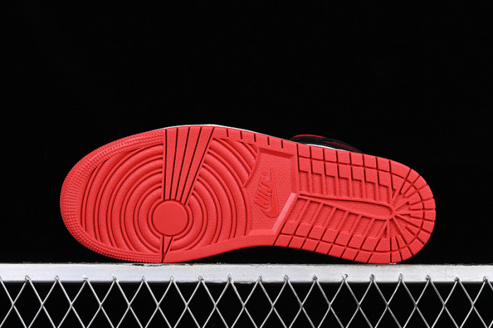 air jordan 1 mid gym red black toe - dq8426-106