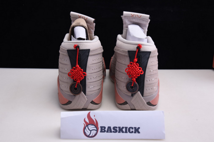 clot x air jordan 14 low sepia stone dc9857-200