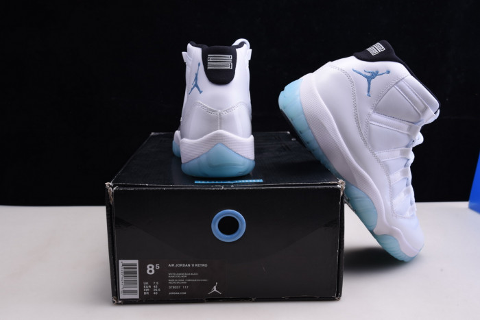 air jordan 11 retro legend blue 378037-117