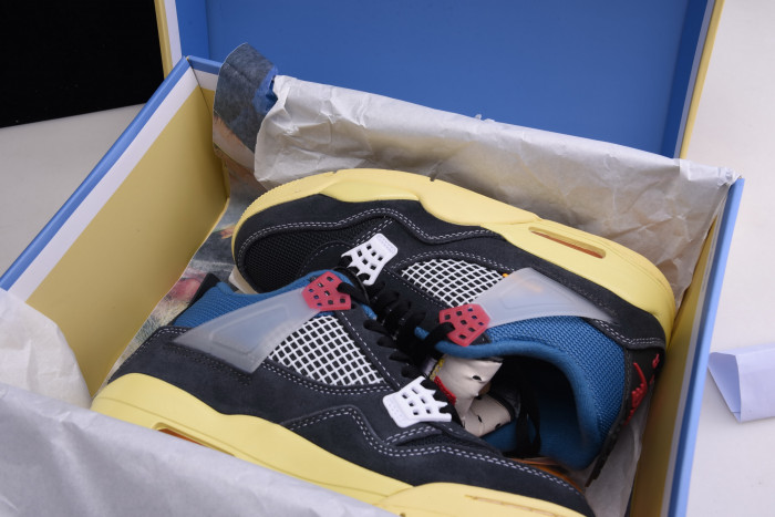 air jordan 4 retro union off noir dc9533-001