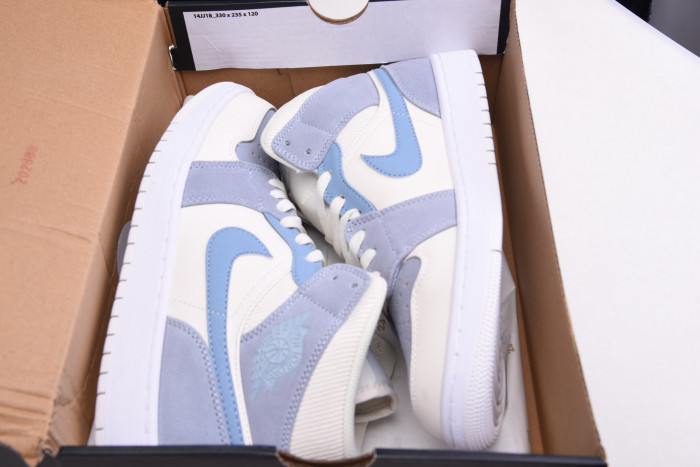 jordan 1 mid mix materials blue tan da4666-100