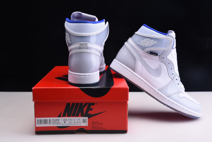 jordan 1 retro high zoom white racer blue - ck6637-104