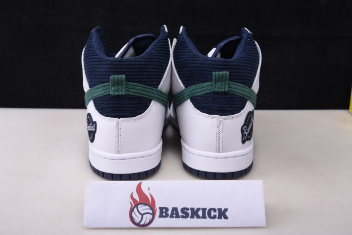nike dunk high sports specialties white navy dh0953 400
