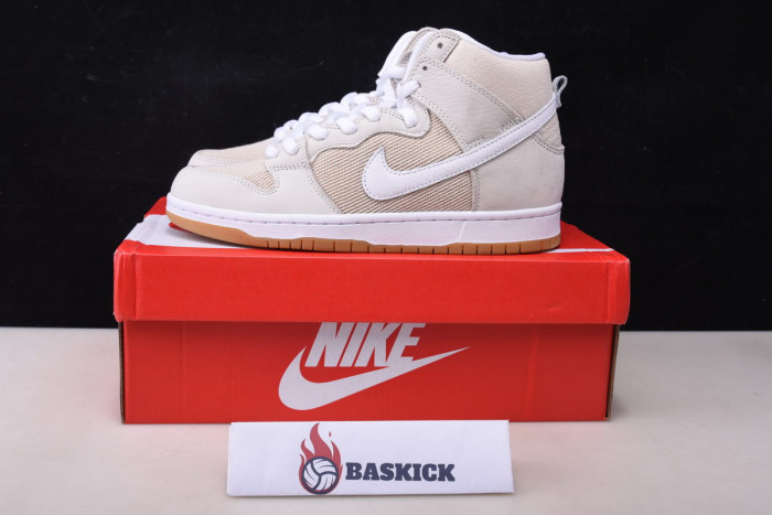 nike sb dunk high “unbleached pack” da9626-100