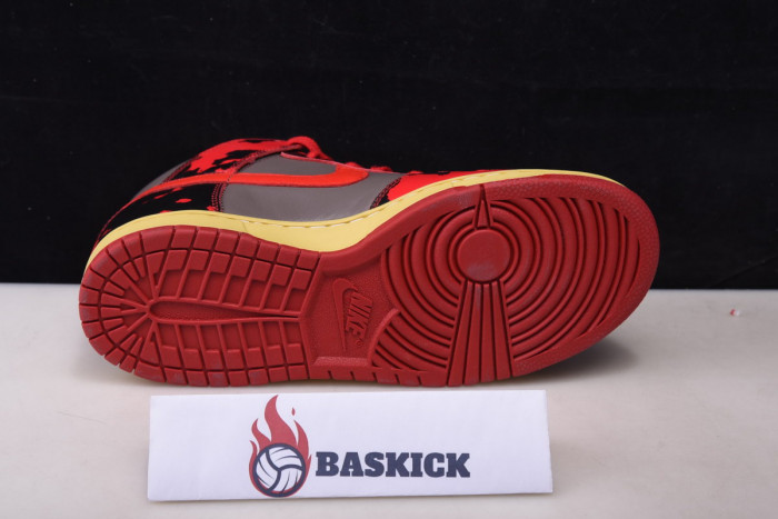 nike dunk high 1985 red acid wash dd9404-600