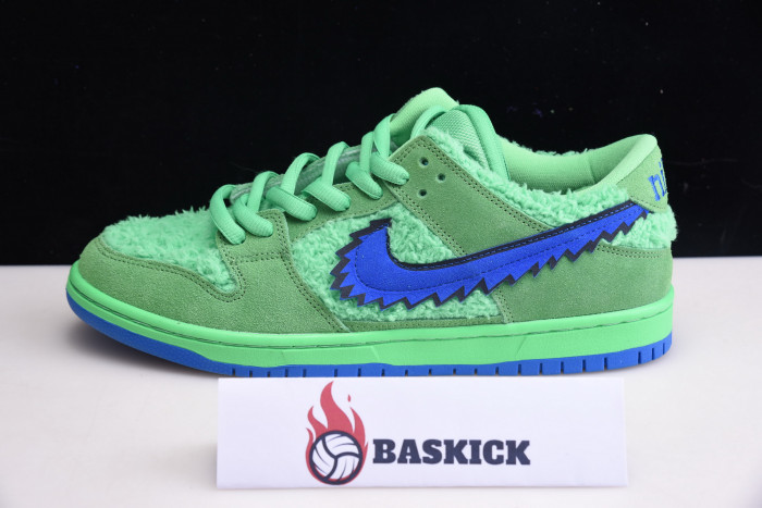 nike sb dunk low grateful dead bears green - cj5378-300