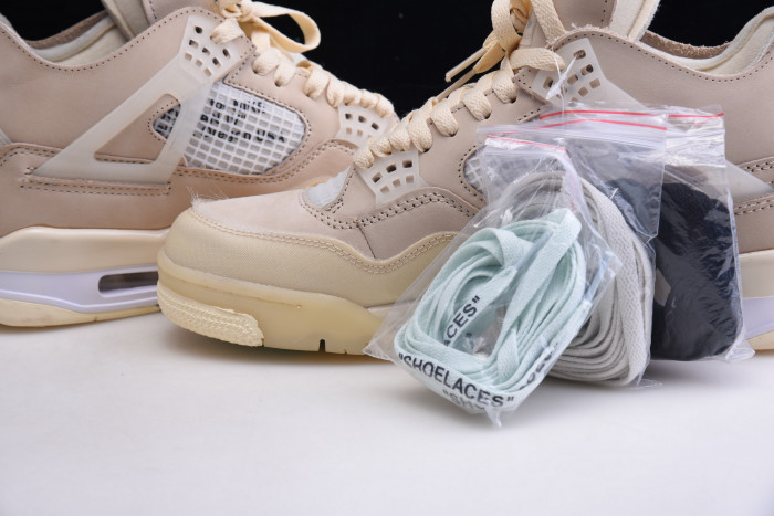 ofw air jordan 4 sail (2020) cv9388-100