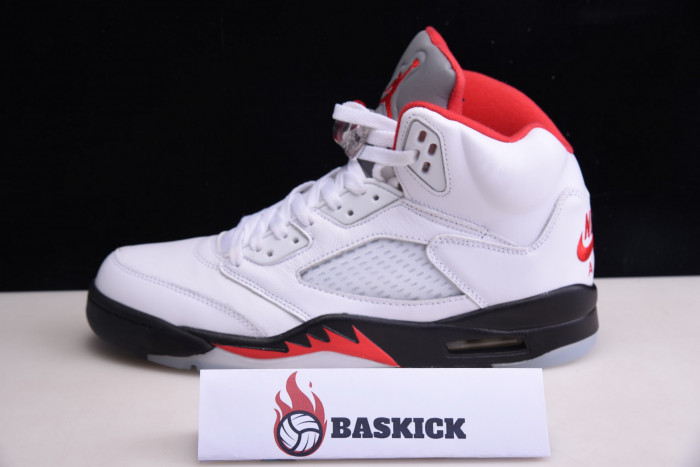 jordan 5 retro fire red silver tongue (2020) - da1911-102