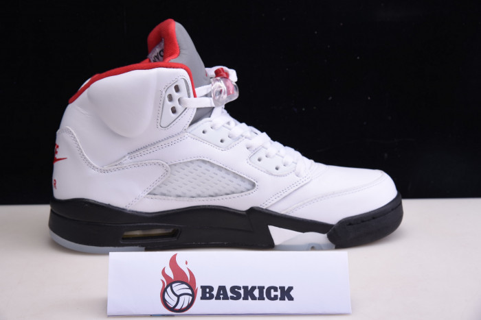 jordan 5 retro fire red silver tongue (2020) - da1911-102
