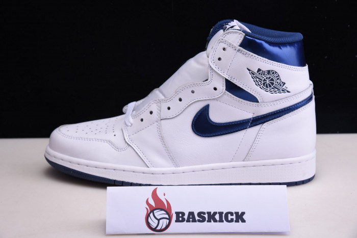 jordan 1 retro high og "metallic navy" 555088-106