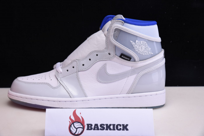 jordan 1 retro high zoom white racer blue - ck6637-104