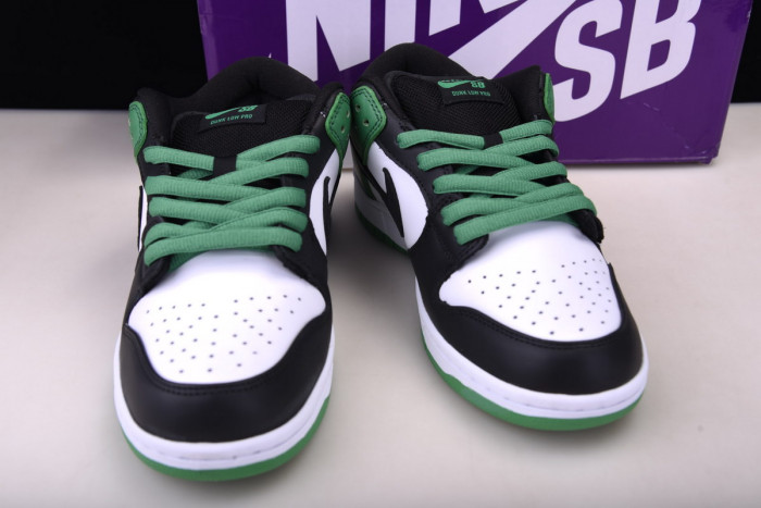 nike sb dunk low classic green - bq6817-302