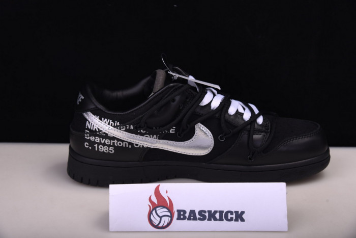 ofw x nike dunk low the 50 of 50 black dm1602-001