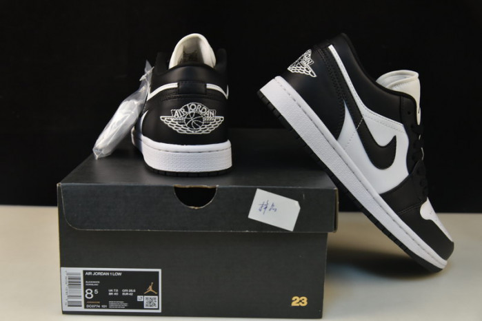 air jordan 1 low "panda" dc0774-101