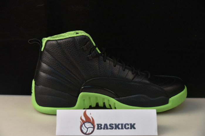 air jordan xii “black/neon green”