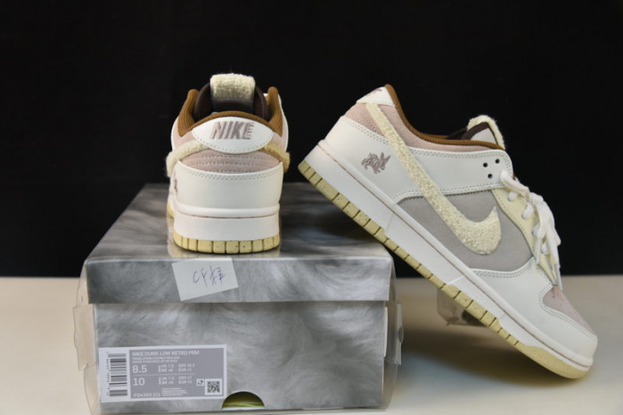 nike dunk low year of the rabbit brown fd4203-211
