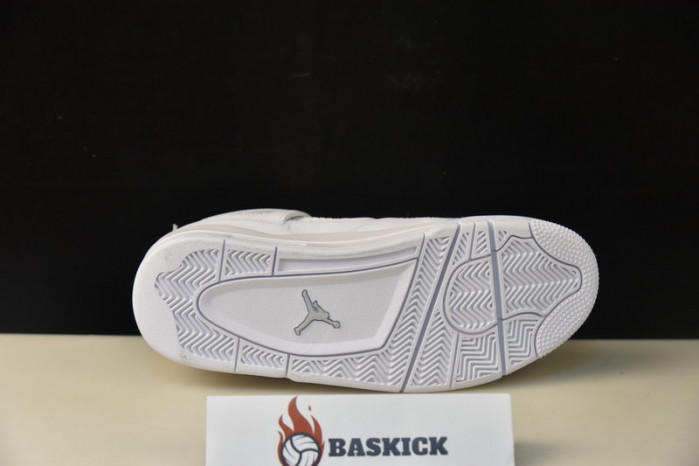 air jordan 4 retro “pure money” white mens 308497-100