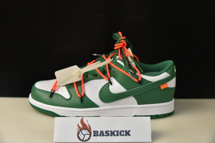 ofw nike dunk low pine green - ct0856-100