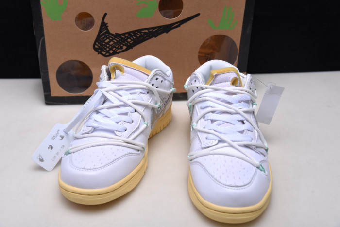 ofw nike dunk low the 01 of 50 white dm1602-127