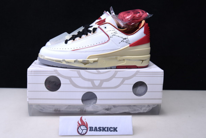 jordan 2 retro low sp ofw white red dj4375-106