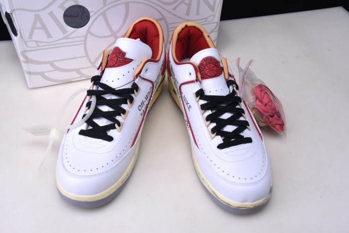 jordan 2 retro low sp ofw white red dj4375-106